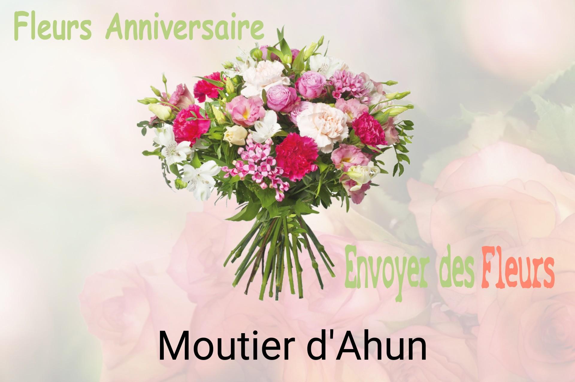 Bouquet de fleurs d’anniversaire livré à Moutier-d'Ahun