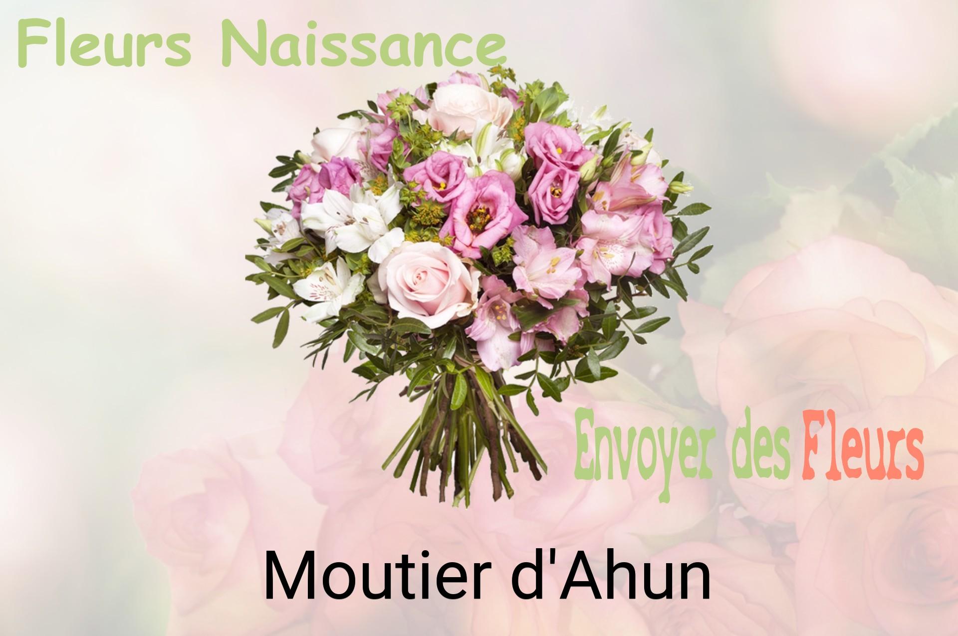 Bouquet de fleurs de naissance livré à Moutier-d'Ahun