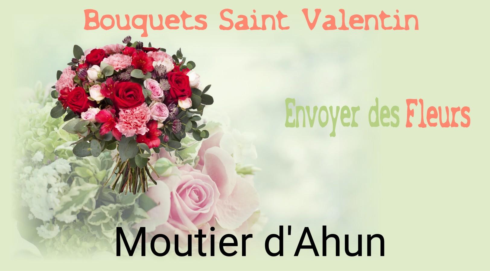 Roses de Saint-Valentin livrées à Moutier-d'Ahun